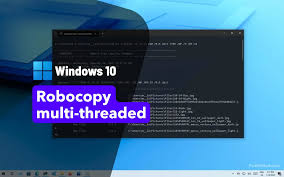 Robocopy multithread: Why you need it? Robocopy multithread